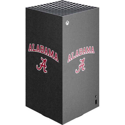 University of Alabama Logo XBox Series X Digital Edition Console Skin